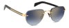 David Beckham DB7144/S Gold/Blue Shaded Gold Gradient Mirror #colour_gold-blue-shaded-gold-gradient-mirror