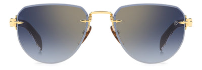 David Beckham DB7144/S Gold/Blue Shaded Gold Gradient Mirror #colour_gold-blue-shaded-gold-gradient-mirror