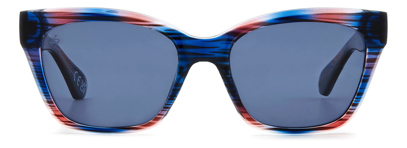 Prive Revaux Yacht Avenue/S Horn/Blue Polarised #colour_horn-blue-polarised