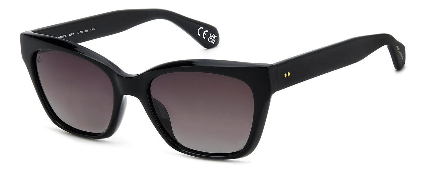 Prive Revaux Yacht Avenue/S Black/Brown Polarised #colour_black-brown-polarised