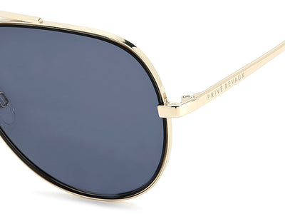 Prive Revaux Earth Pass/G/S Black-Gold/Grey Polarised #colour_black-gold-grey-polarised