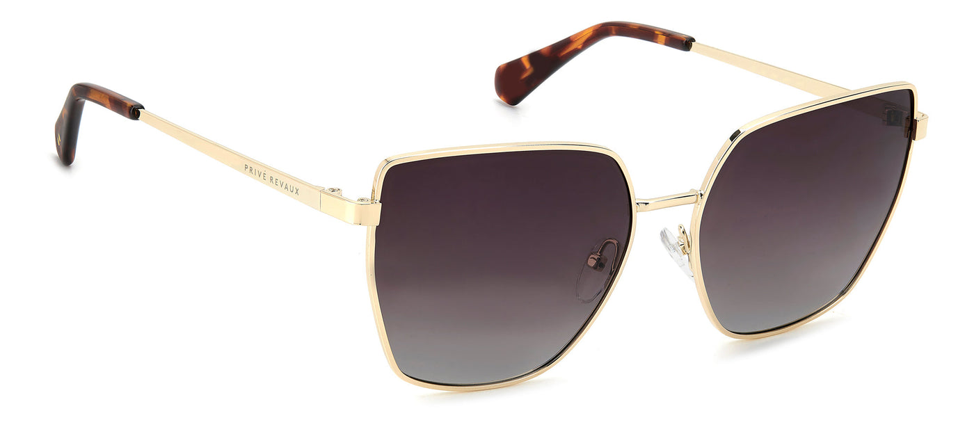 Prive Revaux Good Company/S Gold/Brown Gradient Polarised #colour_gold-brown-gradient-polarised