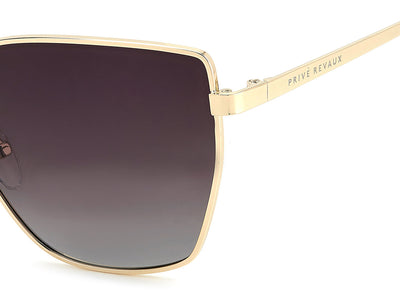 Prive Revaux Good Company/S Gold/Brown Gradient Polarised #colour_gold-brown-gradient-polarised