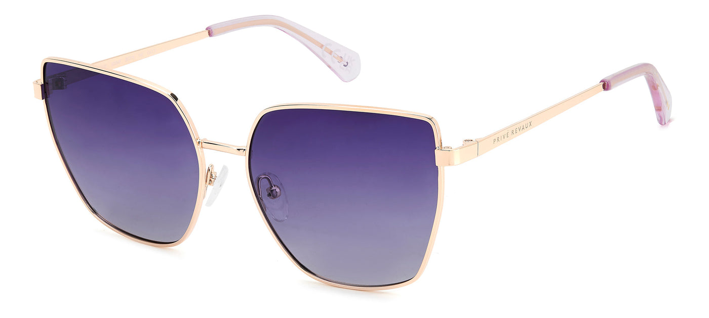 Prive Revaux Good Company/S Gold/Violet Mirror Polarised #colour_gold-violet-mirror-polarised