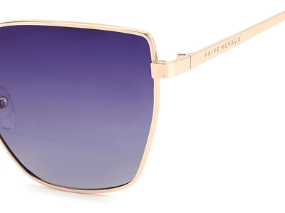 Prive Revaux Good Company/S Gold/Violet Mirror Polarised #colour_gold-violet-mirror-polarised