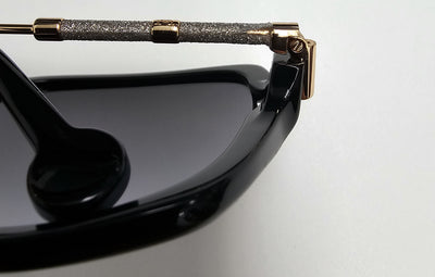 Black Square Oversized Carolina Herrera Sunglasses