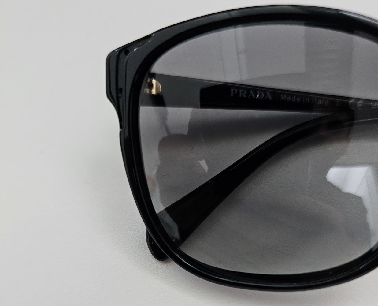 Black Round Prada Sunglasses