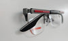 Silver Prada Sport Semi - Rimless Frame