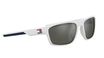 Tommy Hilfiger TH1978/S Matte White/Silver Mirror #colour_matte-white-silver-mirror