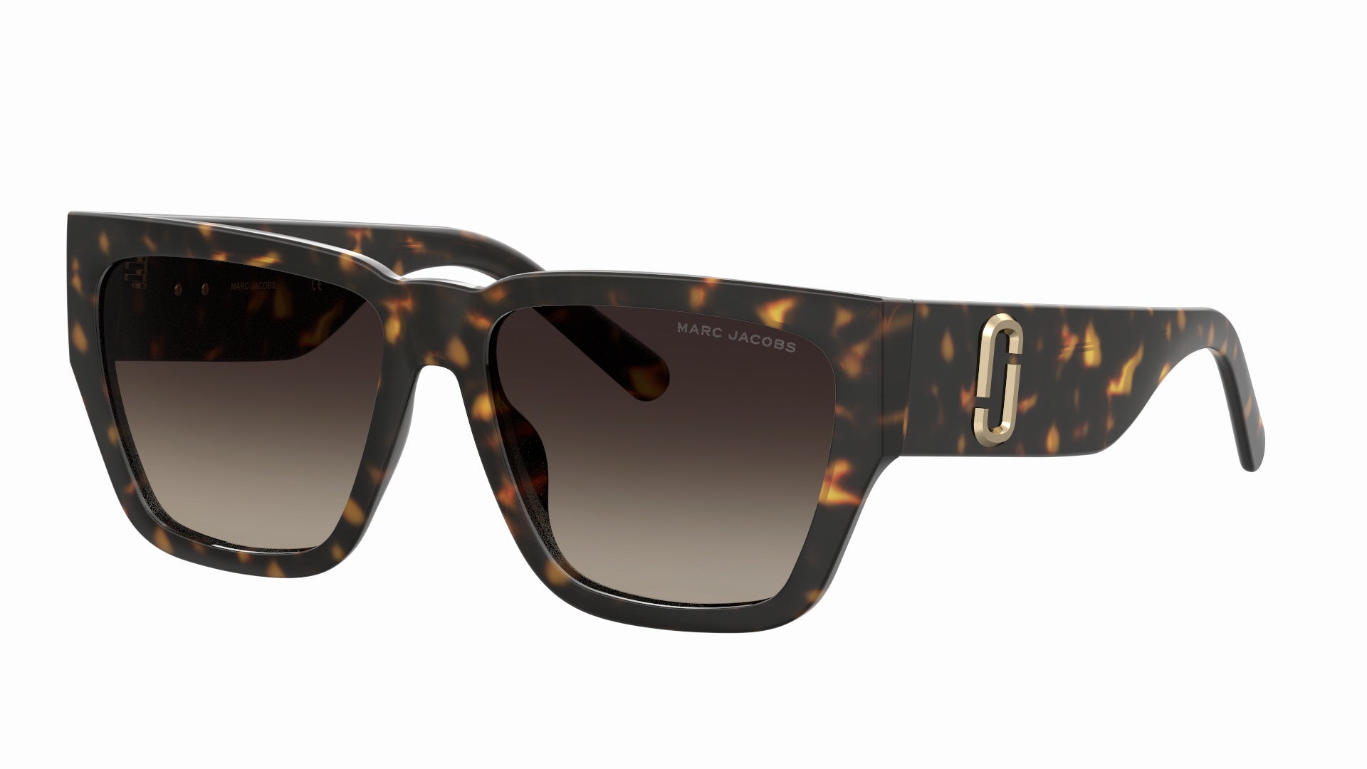 Marc Jacobs 56mm Rectangular Sunglasses In Brown | ModeSens