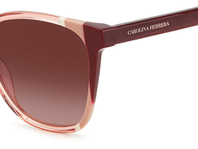 Carolina Herrera CH 0061/S Burgundy Nude/Pink Gradient #colour_burgundy-nude-pink-gradient