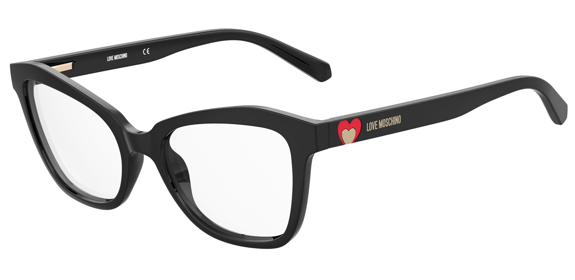 New Love Moschino Black & Red Eyeglasses buy