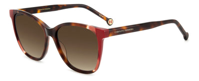 Carolina Herrera CH 0061/S Havana Red/Brown Gradient #colour_havana-red-brown-gradient