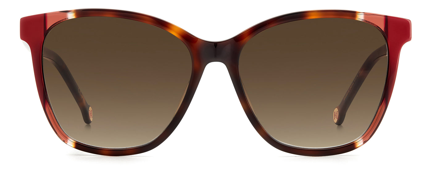 Carolina Herrera CH 0061/S Havana Red/Brown Gradient #colour_havana-red-brown-gradient