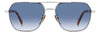 David Beckham DB1128/G/S Silver Havana/Dark Blue Gradient #colour_silver-havana-dark-blue-gradient