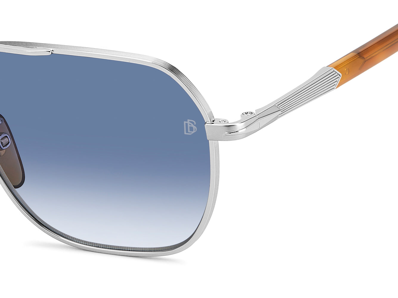 David Beckham DB1128/G/S Silver Havana/Dark Blue Gradient #colour_silver-havana-dark-blue-gradient