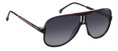 Carrera 1059/S Black Red/Dark Grey Gradient #colour_black-red-dark-grey-gradient