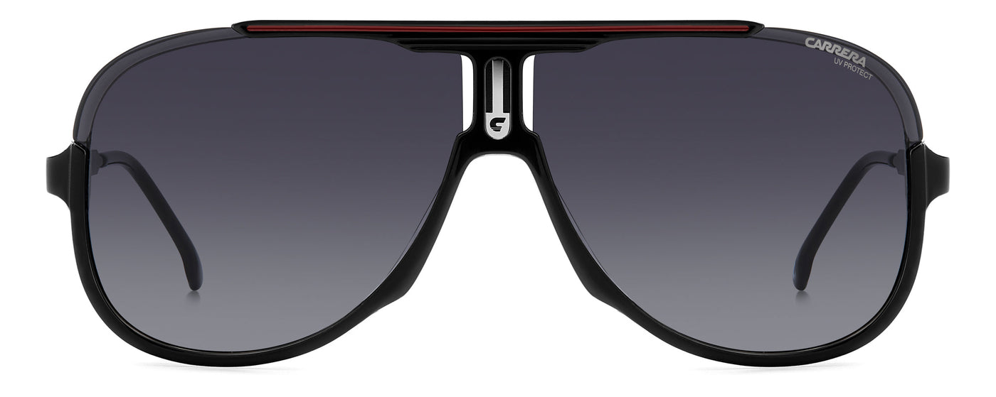 Carrera 1059/S Black Red/Dark Grey Gradient #colour_black-red-dark-grey-gradient