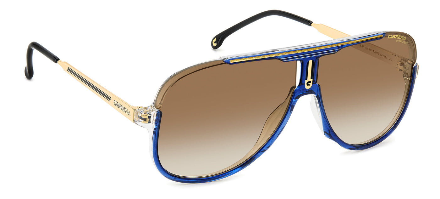 Carrera 1059/S Blue/Black Brown Green Gradient #colour_blue-black-brown-green-gradient