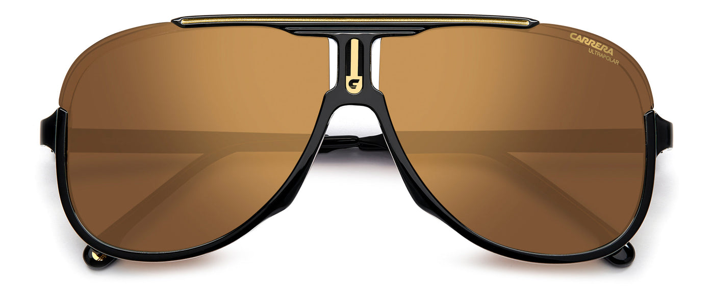 Carrera 1059/S Black Brown/Gold Polarised #colour_black-brown-gold-polarised