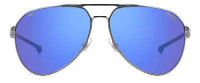 Carrera Ducati CARDUC 030/S Matte Dark Ruthenium Black/Blue Mirror #colour_matte-dark-ruthenium-black-blue-mirror