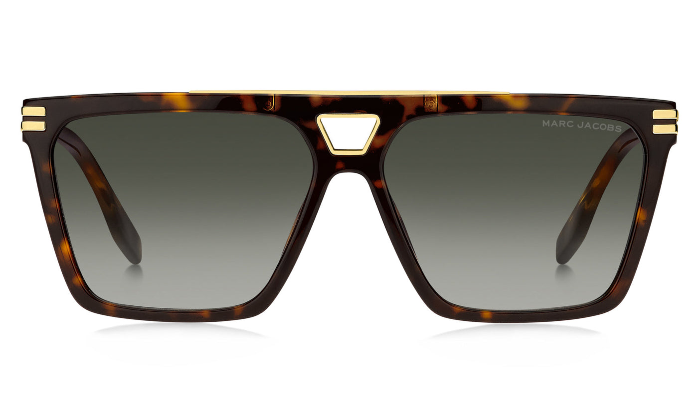 Marc Jacobs Marc 717/S Havana/Green Shaded Gradient #colour_havana-green-shaded-gradient