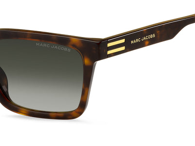 Marc Jacobs Marc 719/S Havana/Green Shaded Gradient #colour_havana-green-shaded-gradient