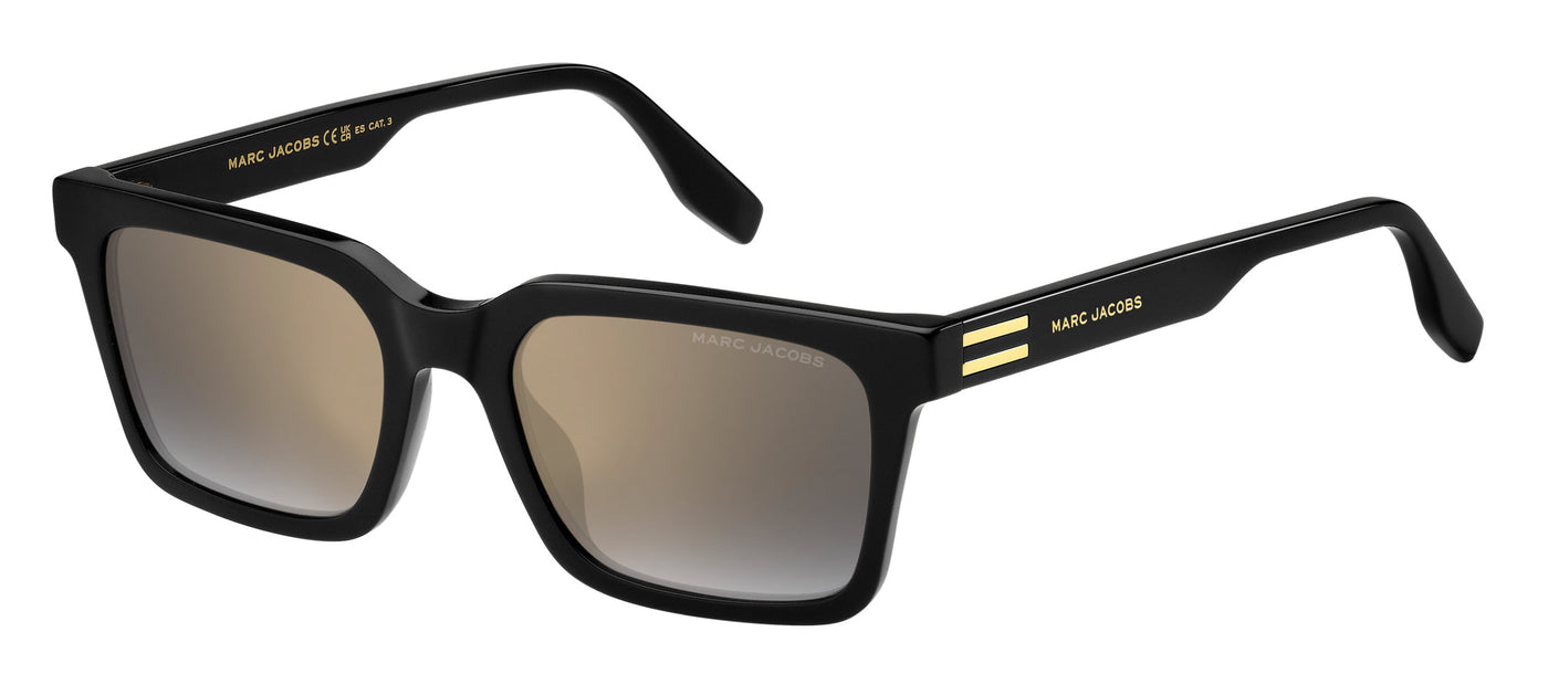 Marc Jacobs Marc 719/S Black/Grey Gold Gradient Mirror #colour_black-grey-gold-gradient-mirror