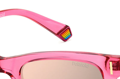 Polaroid PLD6206/S Fuchsia/Rose Gold #colour_fuchsia-rose-gold