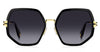 Marc Jacobs MJ 1089/S Black Gold/Dark Grey Gradient #colour_black-gold-dark-grey-gradient