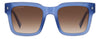 DSQUARED2 ICON 0010/S Matte Blue/Brown Gradient #colour_matte-blue-brown-gradient