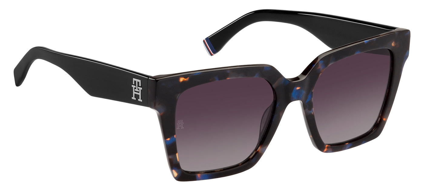 Tommy Hilfiger TH2100/S Blue Havana/Brown Gradient #colour_blue-havana-brown-gradient