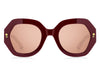 ETRO 0009/S Burgundy/Pink Mirror #colour_burgundy-pink-mirror