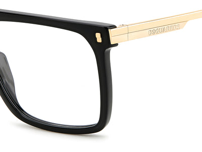 DSQUARED2 D2 0122 Black Gold #colour_black-gold