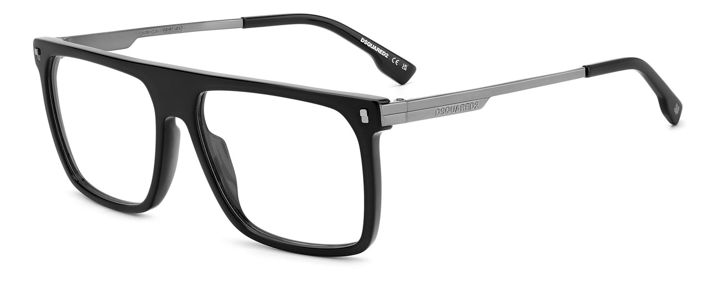 DSQUARED2 D2 0122 Black Dark Ruthenium #colour_black-dark-ruthenium