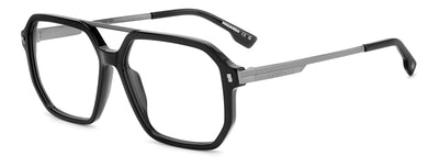 DSQUARED2 D2 0123 Black Dark Ruthenium #colour_black-dark-ruthenium