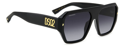 DSQUARED2 D2 0128/S Black/Grey Gradient #colour_black-grey-gradient