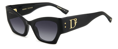 DSQUARED2 D2 0132/S Black/Grey Gradient #colour_black-grey-gradient