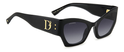 DSQUARED2 D2 0132/S Black/Grey Gradient #colour_black-grey-gradient