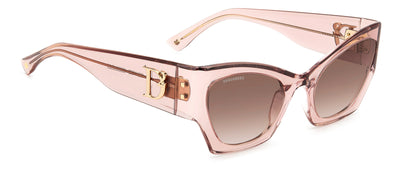 DSQUARED2 D2 0132/S Pink Crystal/Brown Gradient #colour_pink-crystal-brown-gradient