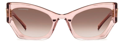 DSQUARED2 D2 0132/S Pink Crystal/Brown Gradient #colour_pink-crystal-brown-gradient