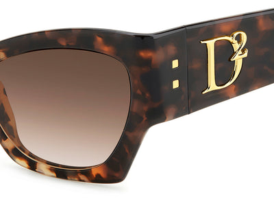 DSQUARED2 D2 0132/S Grey Havana/Brown Gradient #colour_grey-havana-brown-gradient