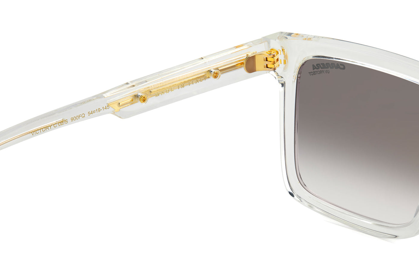 Carrera Victory C 02/S Crystal/Gold Gradient Mirror #colour_crystal-gold-gradient-mirror