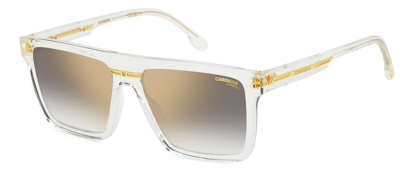 Carrera Victory C 03/S Crystal/Gold Gradient Mirror #colour_crystal-gold-gradient-mirror