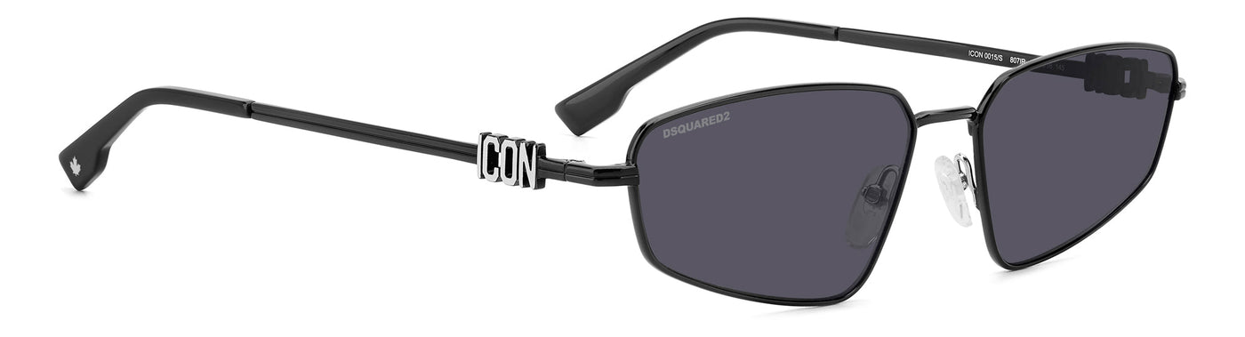 DSQUARED2 ICON 0015/S Black/Black #colour_black-black