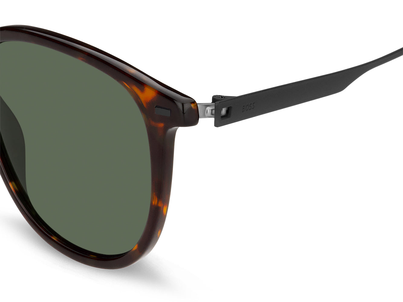 Boss 1639/S Havana Matte Black/Green #colour_havana-matte-black-green