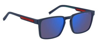 Tommy Hilfiger TH2088/S Matte Blue/Blue Mirror #colour_matte-blue-blue-mirror