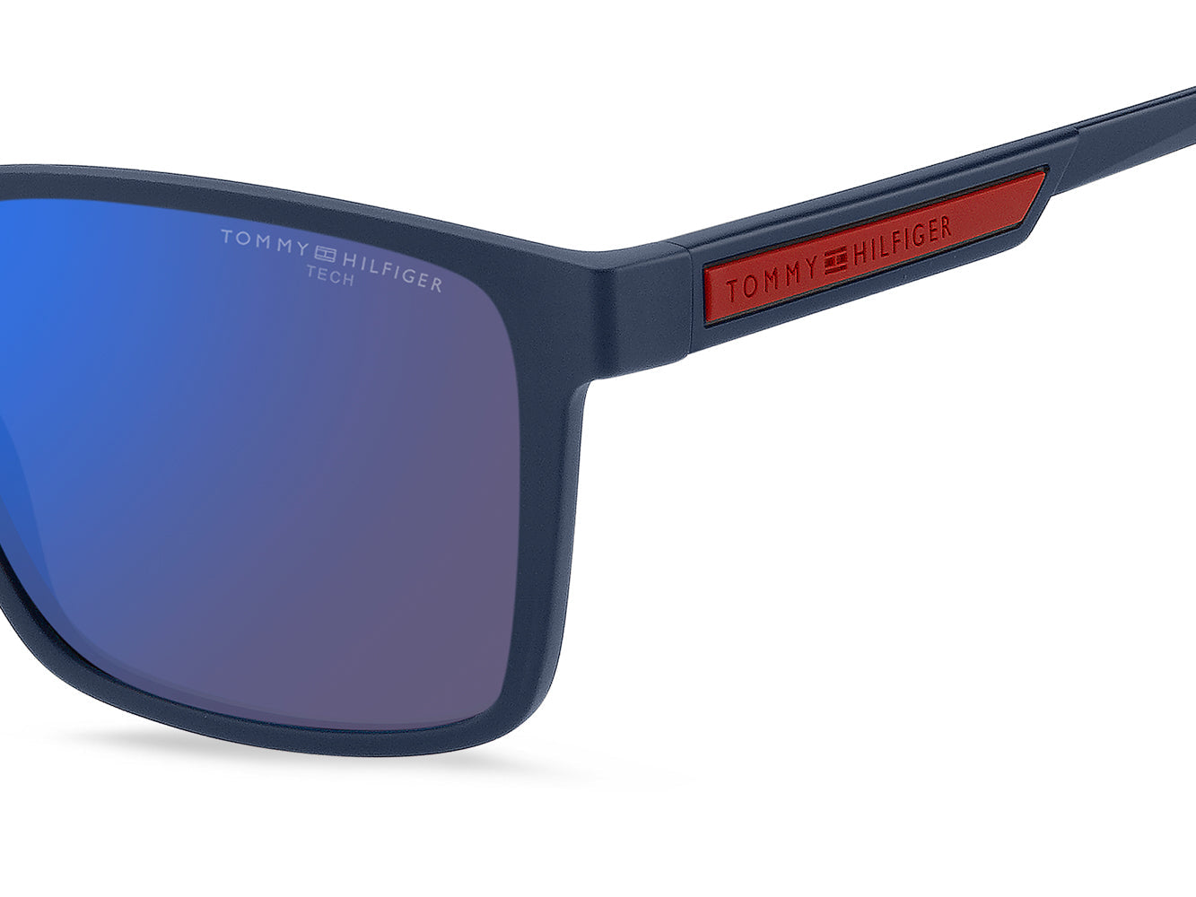 Tommy Hilfiger TH2088/S Matte Blue/Blue Mirror #colour_matte-blue-blue-mirror