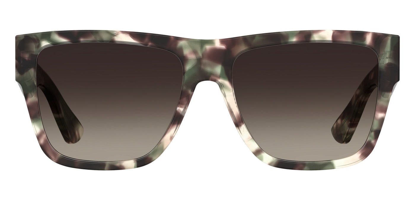 Moschino MOS167/S Brown Green Havana/Brown Gradient #colour_brown-green-havana-brown-gradient