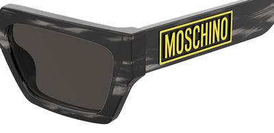 Moschino MOS166/S Grey Horn/Grey #colour_grey-horn-grey